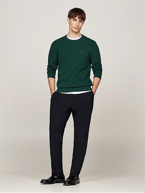 essential structure crew neck TOMMY HILFIGER | MW0MW36347L6K